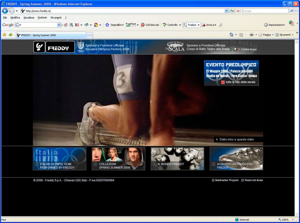 freddy studio benvenuti firenze website webdesign